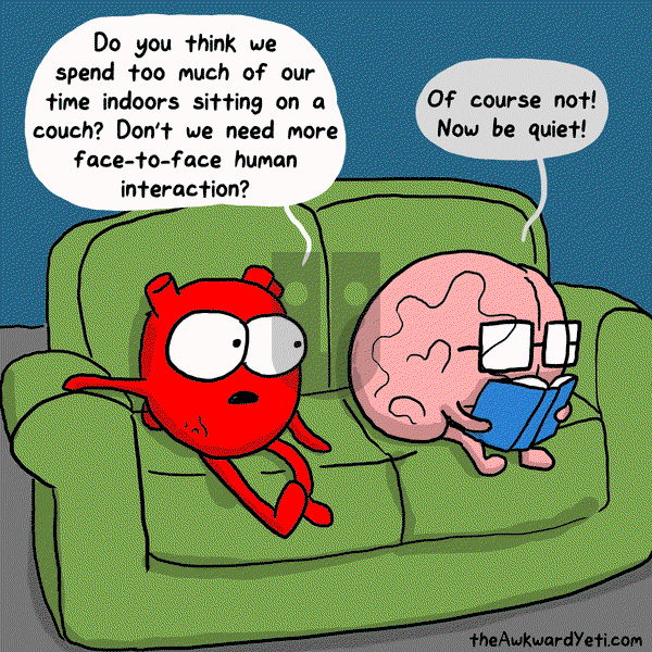 The Awkward Yeti on Wednesday May 18, 2016 Comic Strip