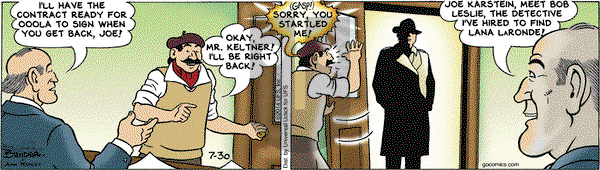 Alley Oop on Wednesday July 30, 2014 Comic Strip