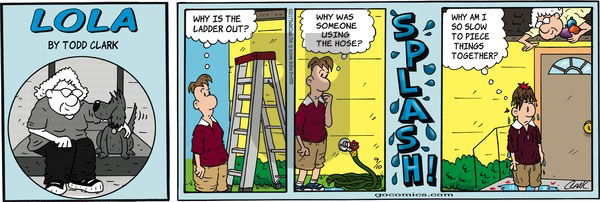 Lola on Sunday September 10, 2017 Comic Strip