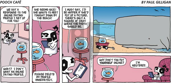 Pooch Cafe on Sunday July 2, 2017 Comic Strip