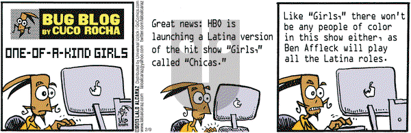 La Cucaracha on Saturday February 9, 2013 Comic Strip