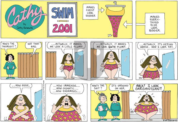 Cathy Classics on Sunday May 20, 2012 Comic Strip