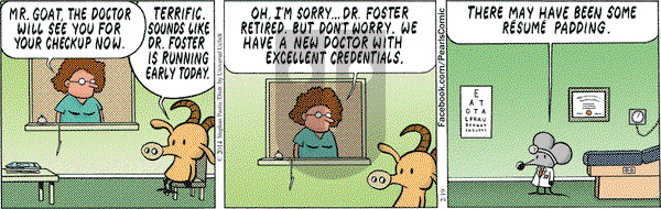 Pearls Before Swine on Wednesday February 19, 2014 Comic Strip