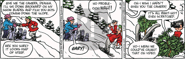 Cleats on Thursday December 30, 2004 Comic Strip