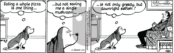 Fred Basset on Saturday May 5, 2001 Comic Strip
