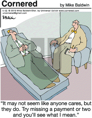 Cornered on Wednesday January 13, 2010 Comic Strip