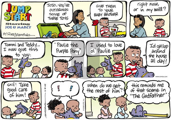 JumpStart on Sunday August 31, 2008 Comic Strip