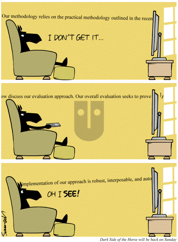 Dark Side of the Horse on Friday October 18, 2013 Comic Strip