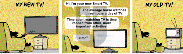 Dark Side of the Horse on Thursday November 27, 2014 Comic Strip