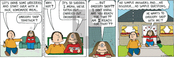 Cathy Classics on Monday August 11, 2003 Comic Strip