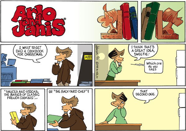 Arlo and Janis on Sunday December 7, 2008 Comic Strip