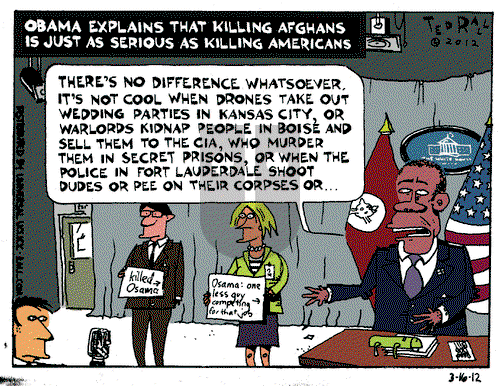 Ted Rall on Friday March 16, 2012 Comic Strip