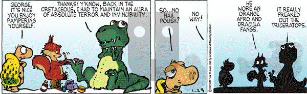 Over the Hedge on Thursday January 23, 2020 Comic Strip
