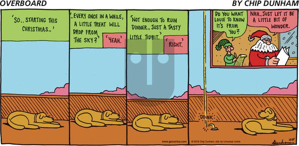 Overboard on Sunday December 25, 2016 Comic Strip