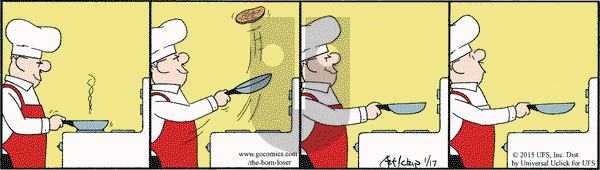 The Born Loser on Saturday January 17, 2015 Comic Strip