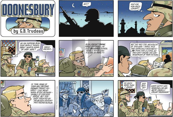 Doonesbury on Sunday February 27, 2005 Comic Strip