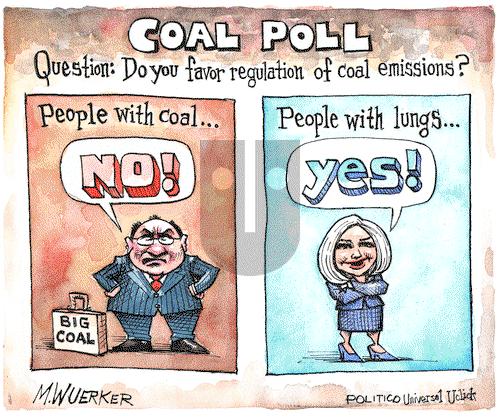 Matt Wuerker - Wednesday December 31, 2014 Comic Strip