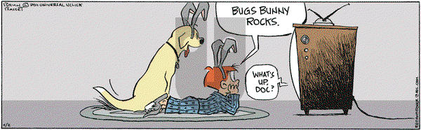Red and Rover on Saturday April 2, 2011 Comic Strip