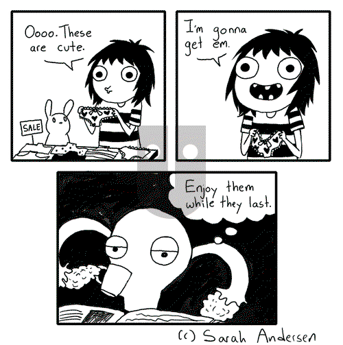 Sarah's Scribbles on Saturday October 20, 2018 Comic Strip