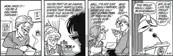 Doonesbury on Wednesday May 29, 2002 Comic Strip