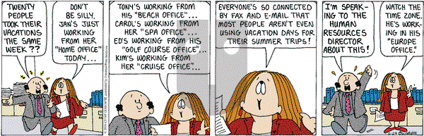 Cathy Classics on Thursday June 29, 2000 Comic Strip