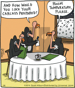 The Argyle Sweater on Saturday January 4, 2014 Comic Strip