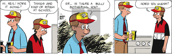 Lucky Cow - Monday January 5, 2004 Comic Strip