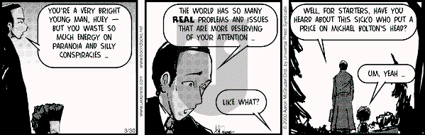 The Boondocks on Thursday November 1, 2007 Comic Strip