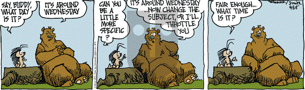 The Grizzwells on Wednesday June 25, 2014 Comic Strip