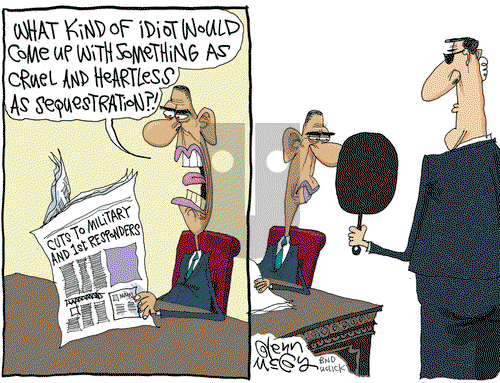 Glenn McCoy on Wednesday February 20, 2013 Comic Strip