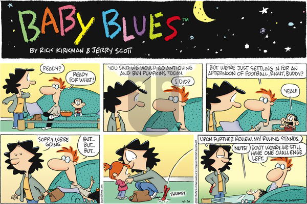 Baby Blues on Sunday October 20, 2013 Comic Strip