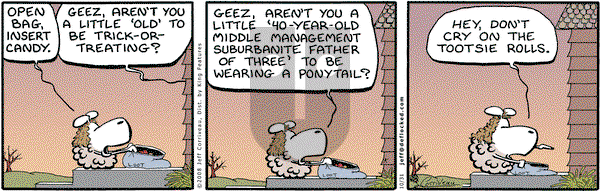 DeFlocked on Friday October 31, 2008 Comic Strip