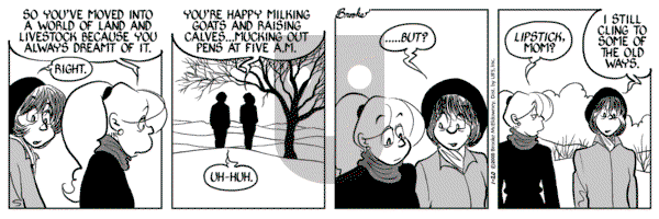 9 Chickweed Lane on Thursday January 20, 2005 Comic Strip