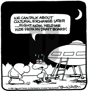 Ziggy on Thursday July 12, 1990 Comic Strip