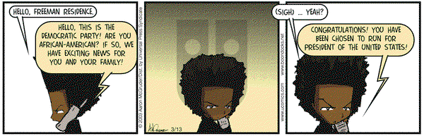 The Boondocks - Thursday March 13, 2003 Comic Strip