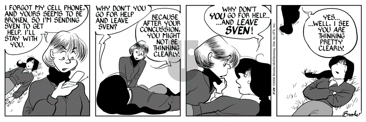 9 Chickweed Lane - Friday November 24, 2006 Comic Strip