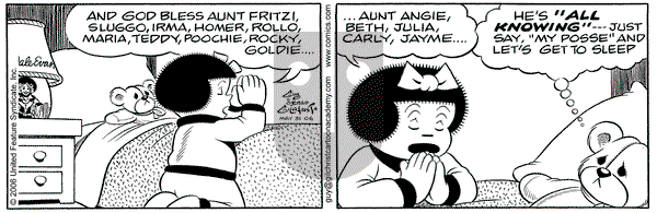 Nancy on Wednesday May 31, 2006 Comic Strip