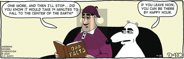 The Fusco Brothers - Thursday September 26, 2024 Comic Strip