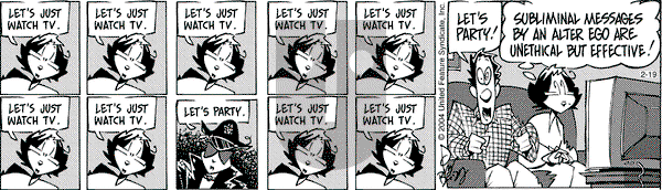 Rose is Rose on Friday February 20, 2004 Comic Strip