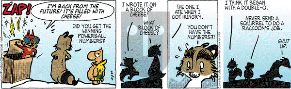 Over the Hedge on Friday February 5, 2016 Comic Strip