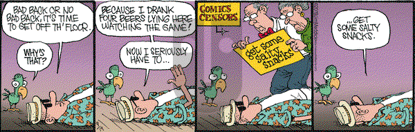 Monty on Thursday September 19, 2019 Comic Strip