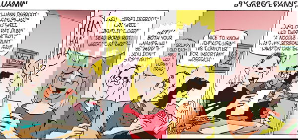 Luann on Sunday July 29, 2001 Comic Strip