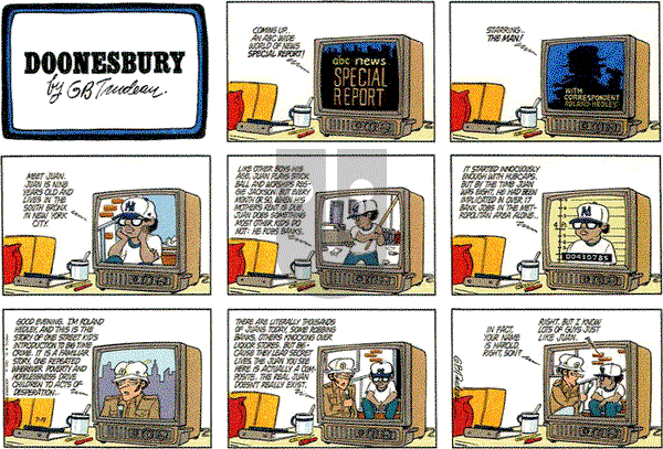 Doonesbury on Sunday July 19, 1981 Comic Strip