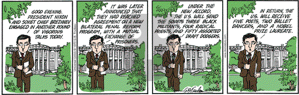 Doonesbury on Thursday April 24, 2014 Comic Strip