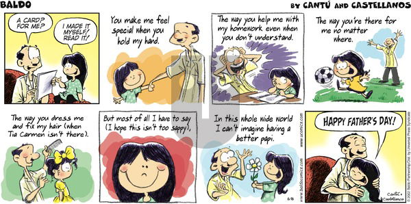 Baldo on Sunday June 16, 2002 Comic Strip