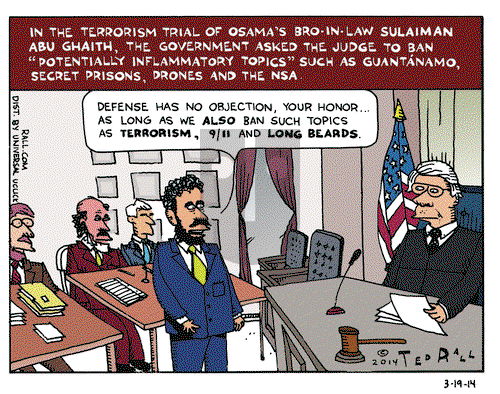 Ted Rall on Wednesday March 19, 2014 Comic Strip