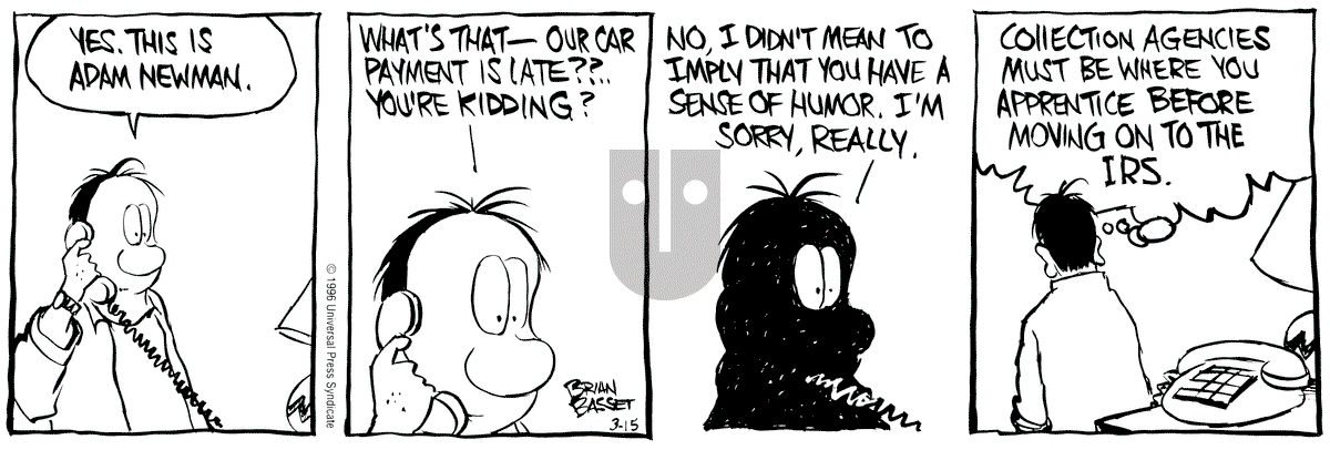 Adam@Home - Friday March 15, 1996 Comic Strip