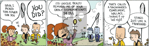 Wallace the Brave on Tuesday April 10, 2018 Comic Strip