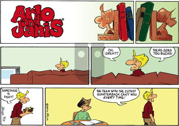 Arlo and Janis on Sunday September 19, 2010 Comic Strip
