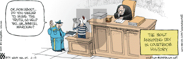 Non Sequitur on Thursday February 13, 2014 Comic Strip